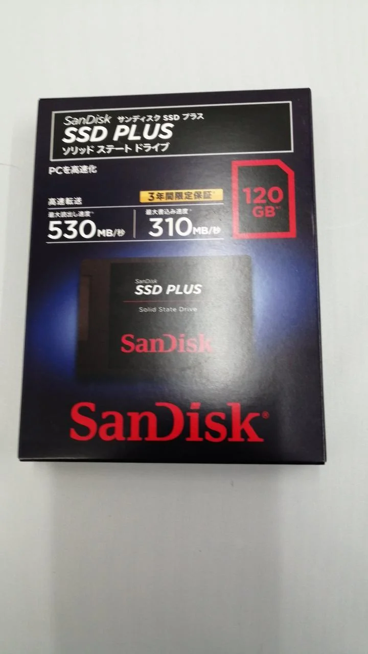 SSD SanDisk PLUS SDSSDA-120G-J27