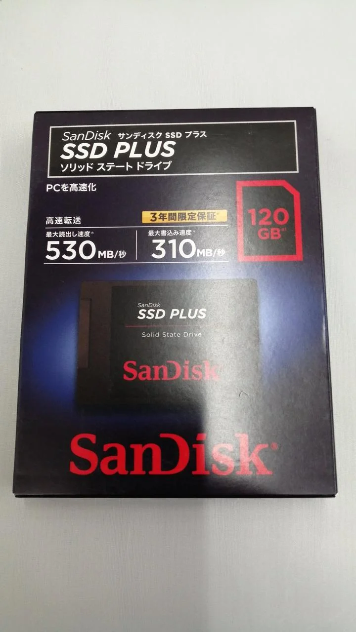 SSD SanDisk PLUS SDSSDA-120G-J27