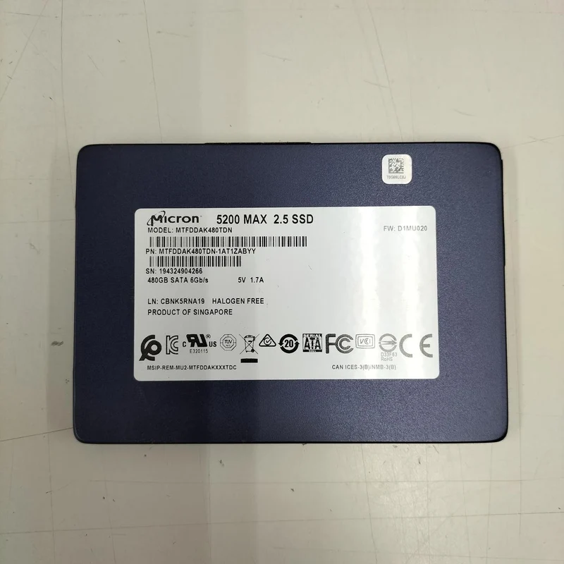 MICRON SSD MTFDDAK480TDN