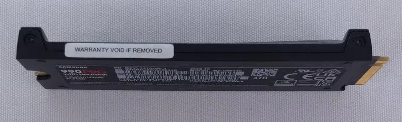 SAMSUNG SSD 990PRO Heatsink Model