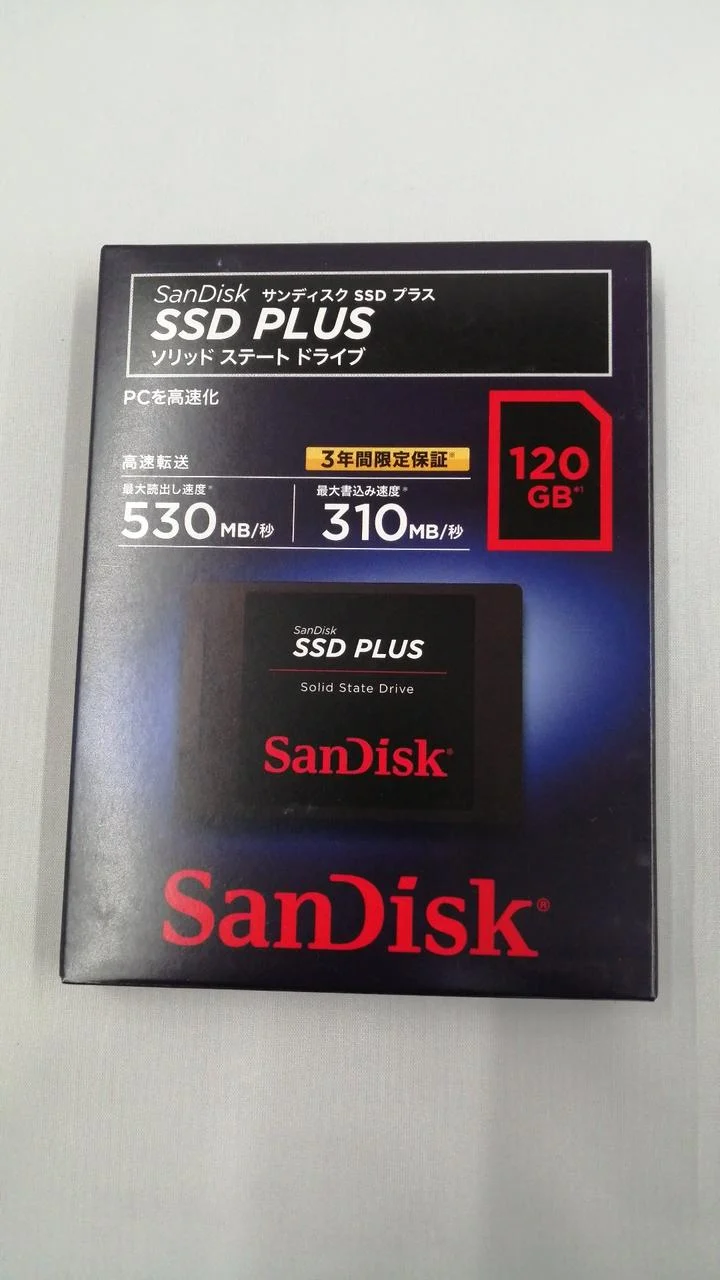 SSD SanDisk PLUS SDSSDA-120G-J27