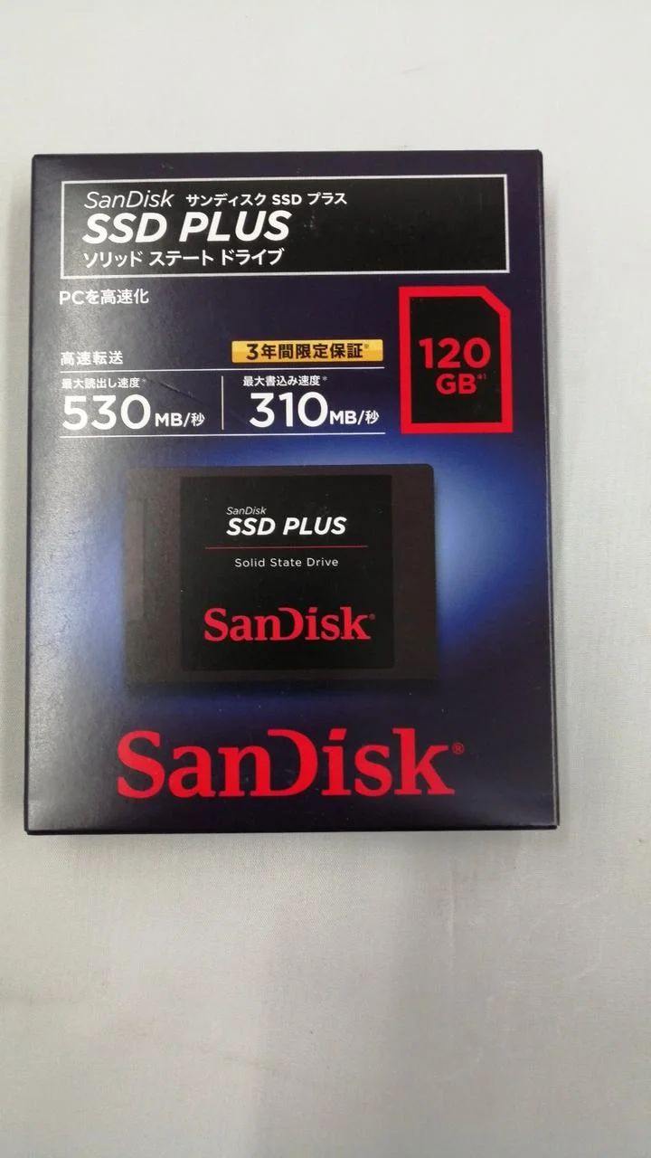SSD SanDisk PLUS SDSSDA-120G-J27