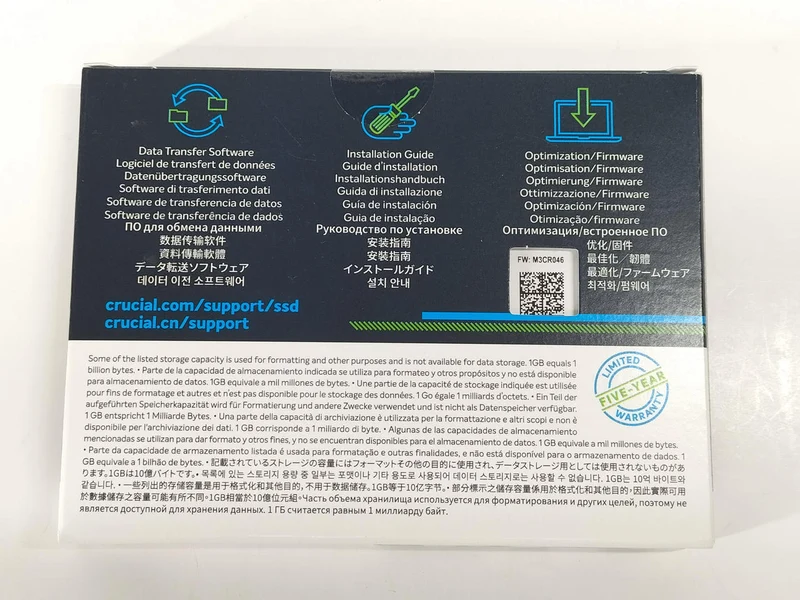 Crucial [Unopened] MX500 CT500MX500SSD1/JP