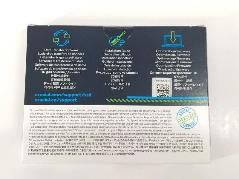 Crucial [Unopened] MX500 CT500MX500SSD1/JP