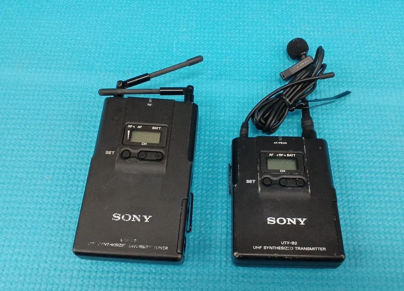 SONY Wireless Microphone System UTX-B2 / URX-P2