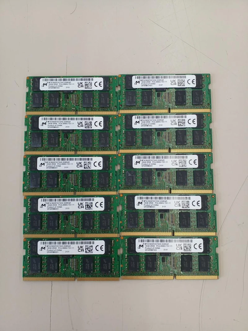MICRON Memory Set for Laptops MTA18AFS2G72HZ-2G6E4ZI