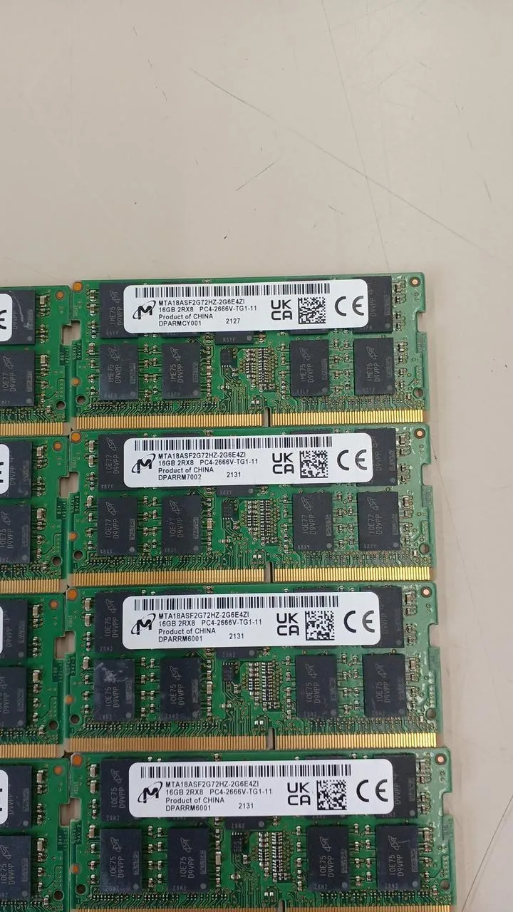 MICRON Memory Set for Laptops MTA18AFS2G72HZ-2G6E4ZI