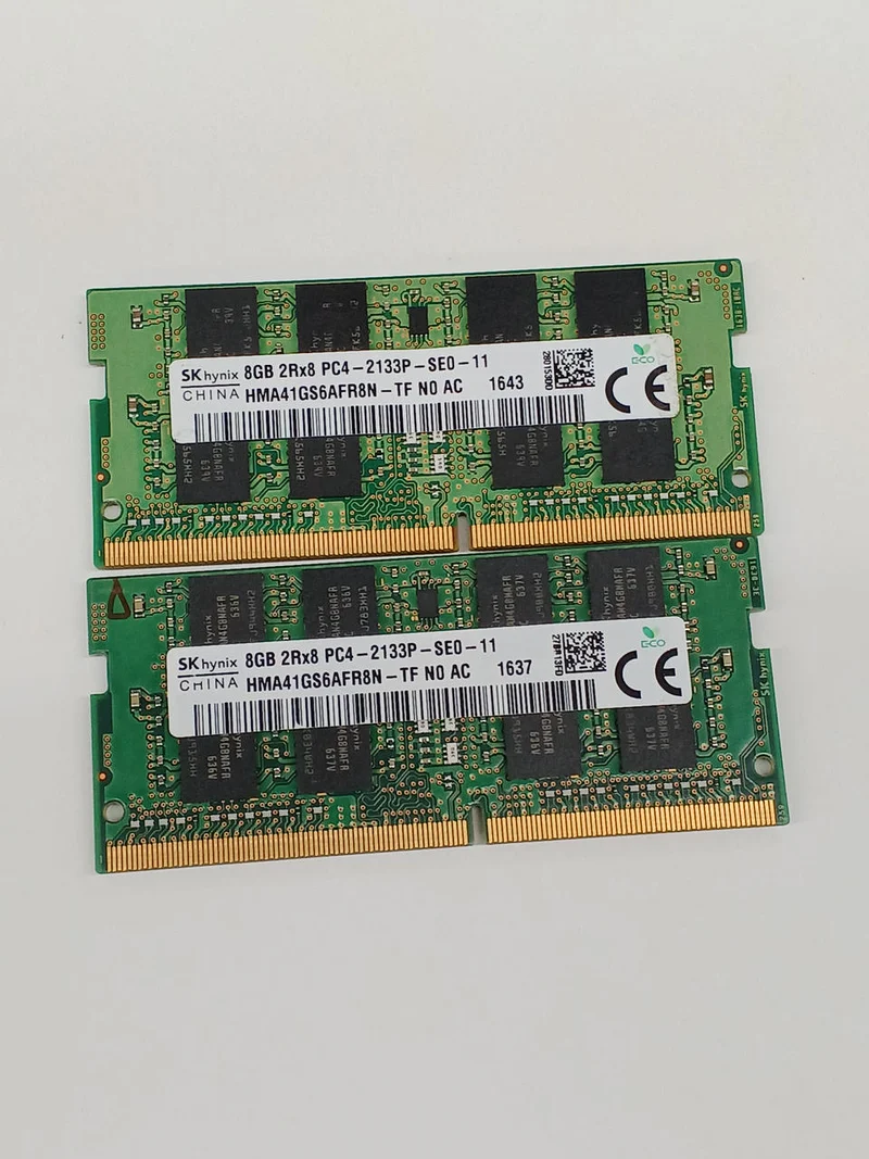 SK HYNIX Laptop PC Memory PC4-17000 8GB 2-Pack HMA41GS6AFR8N