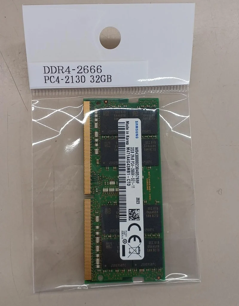 SAMSUNG DDR4 M471A4G43MB1-CTD