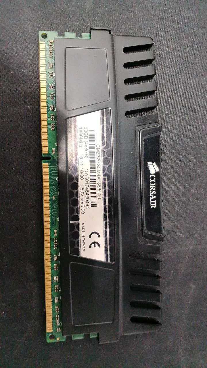 CORSAIR DDR3 Memory 32GB (8*4) CMZ32GX3M4X1866C10