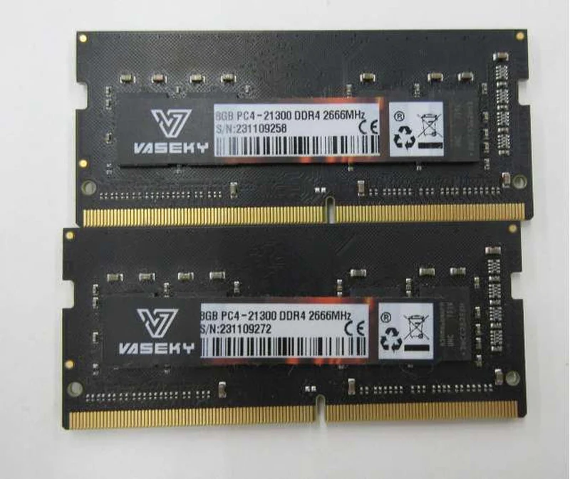 VASEKY DDR4-2666 8GB 2-Module Set PC4-21300 8GB×2