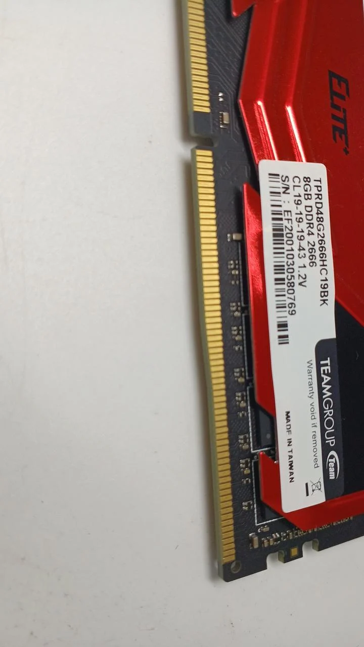 Mémoire TEAM TRPD48G2666HC19BK