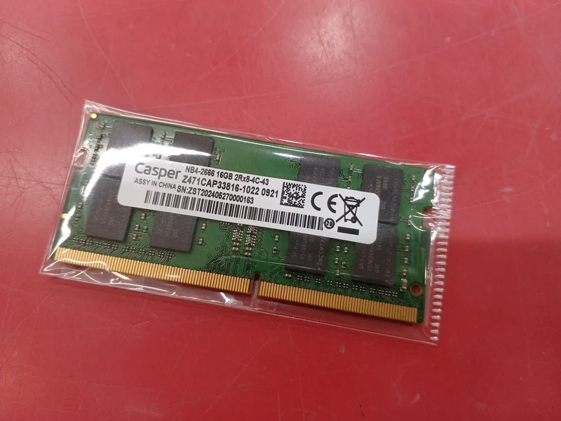 Mémoire PC CASPER NB4-2666 16 Go 2RX8-4C-43