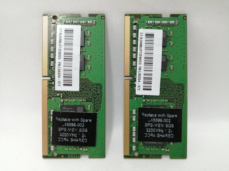 Mémoire SK HYNIX HMA81GS6DJR8N-XN N0 AC 040