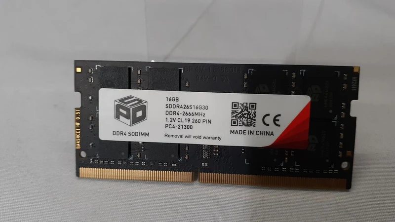 SPD Memory: DDR4-2666 16GB