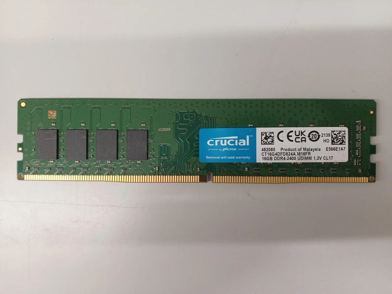 Crucial PC memory CT16G4DFD824A. M16FR