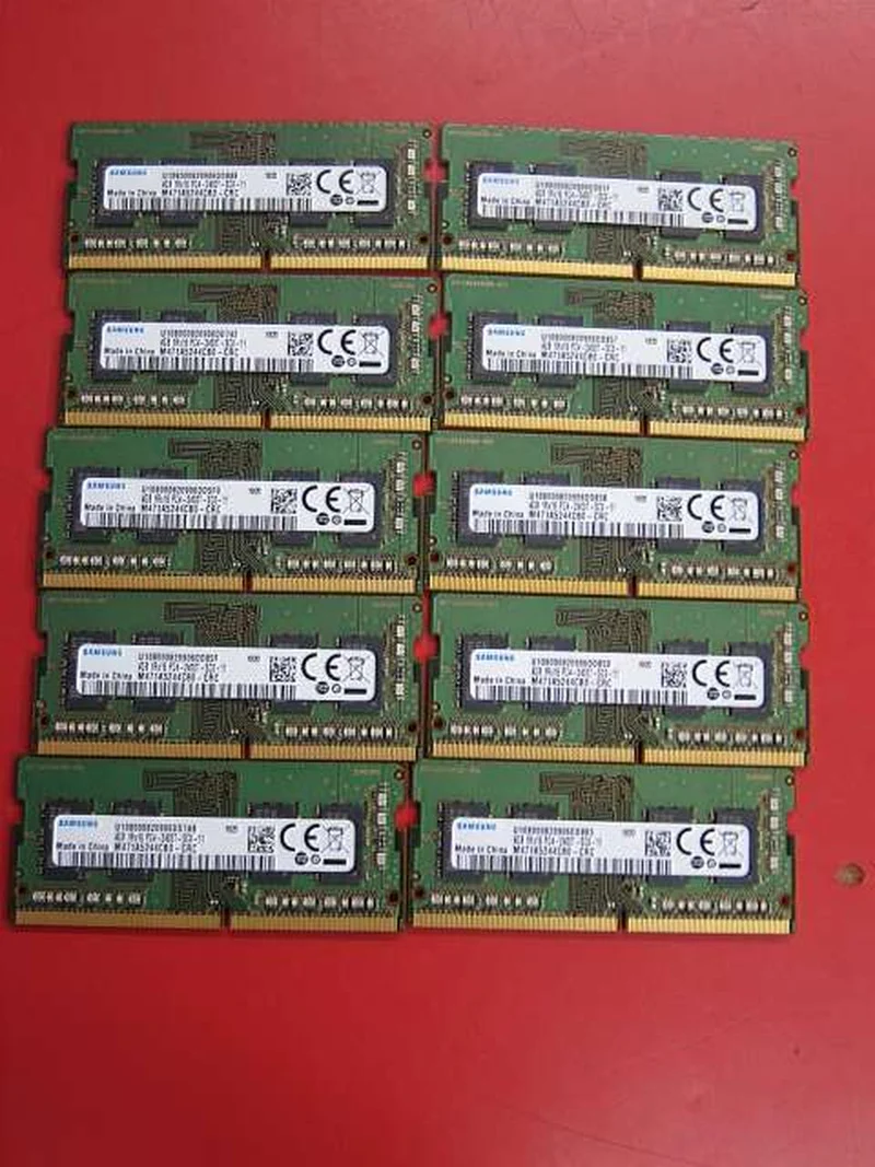 [JUNK] SAMSUNG 4GB 10-piece set Unchecked DDR4 4GB 2400T 10-piece set
