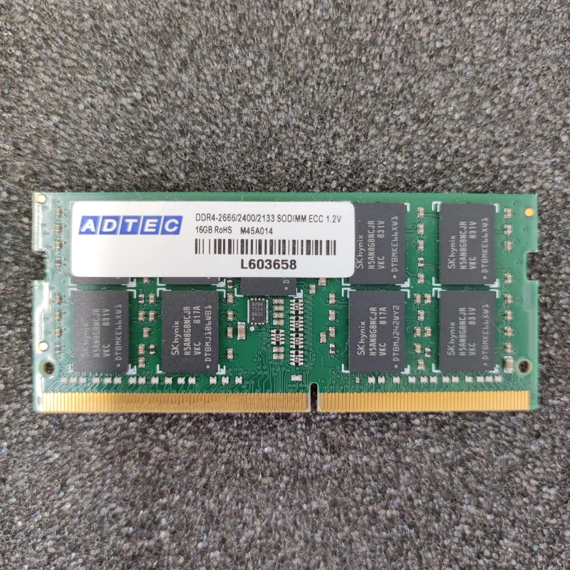 Mémoire ADTEC DDR4 SODIMM ECC 16 Go