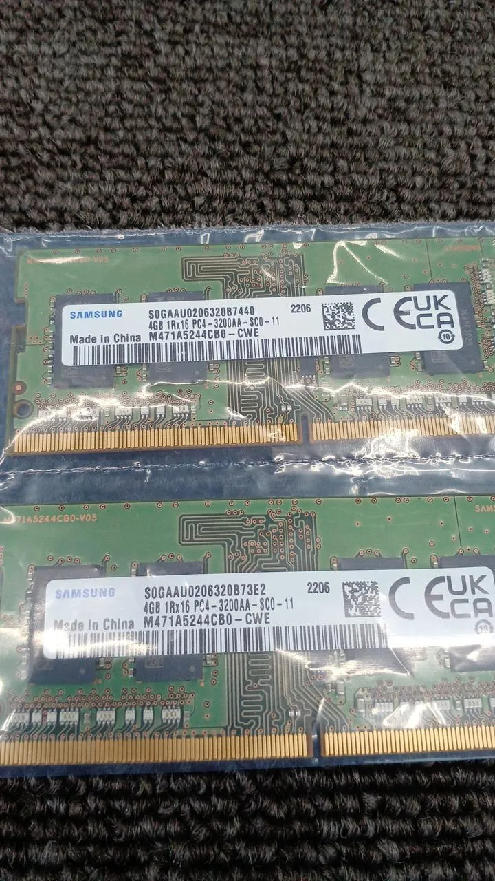 SAMSUNG DDR4 Notebook PC Memory M471A5244CB0-CWE