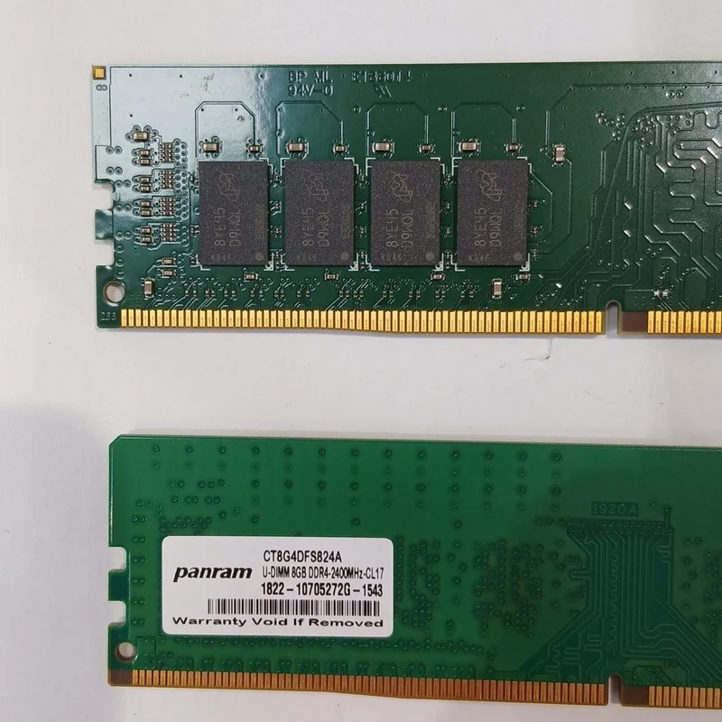 [JUNK] CRUCIAL DDR4-2400MHZ 8GB × 2 Chips CT8G4DFD824A M16FE