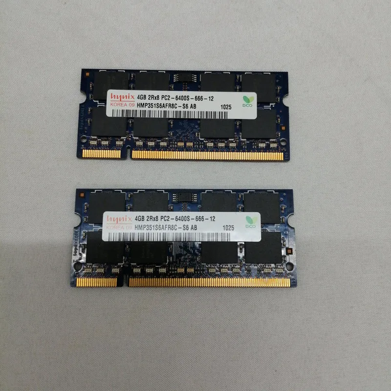 HYNIX Memory: 2-disc pair PC2-6400S-4GB