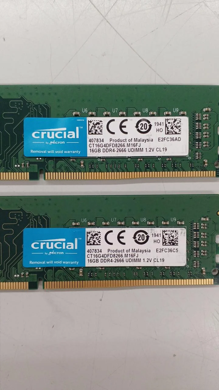 CRUCIAL Desktop memory CT16G4DFD8266. M16FJ