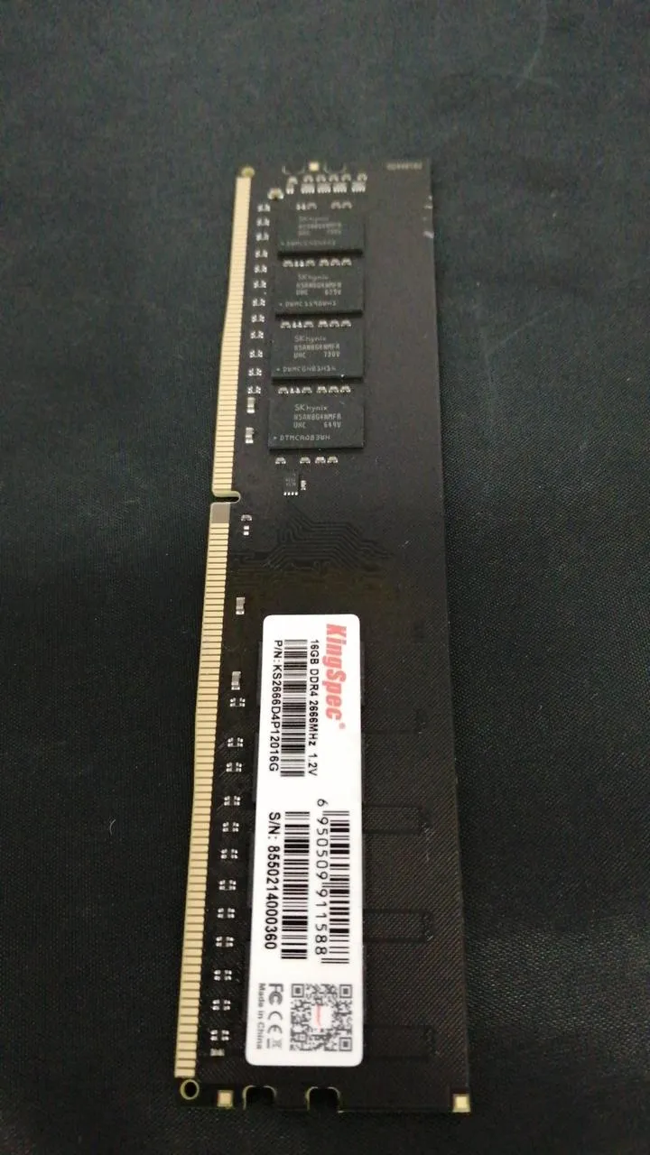 KINGSPEC Mémoire : 16 Go DDR4 2666