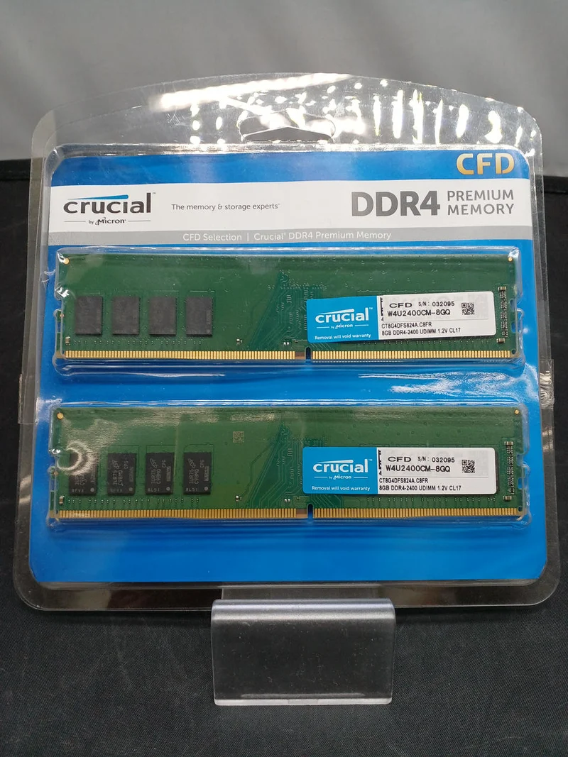 Mémoire CRUCIAL DDR4-2400 16 Go (2 x 8 Go) W4U2400CM-8GQ