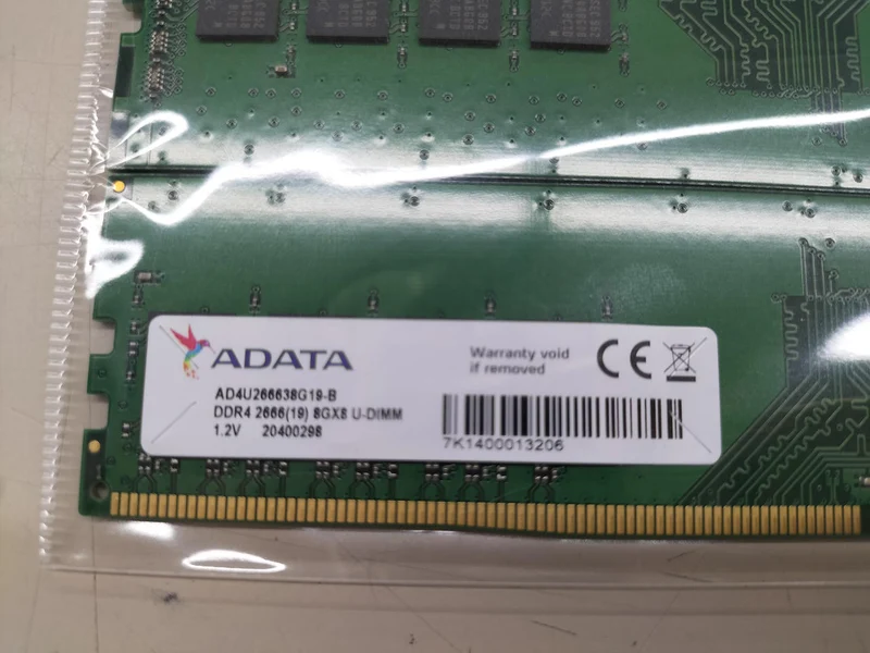 Mémoire ADATA : DDR4 2666 8 Go × 2