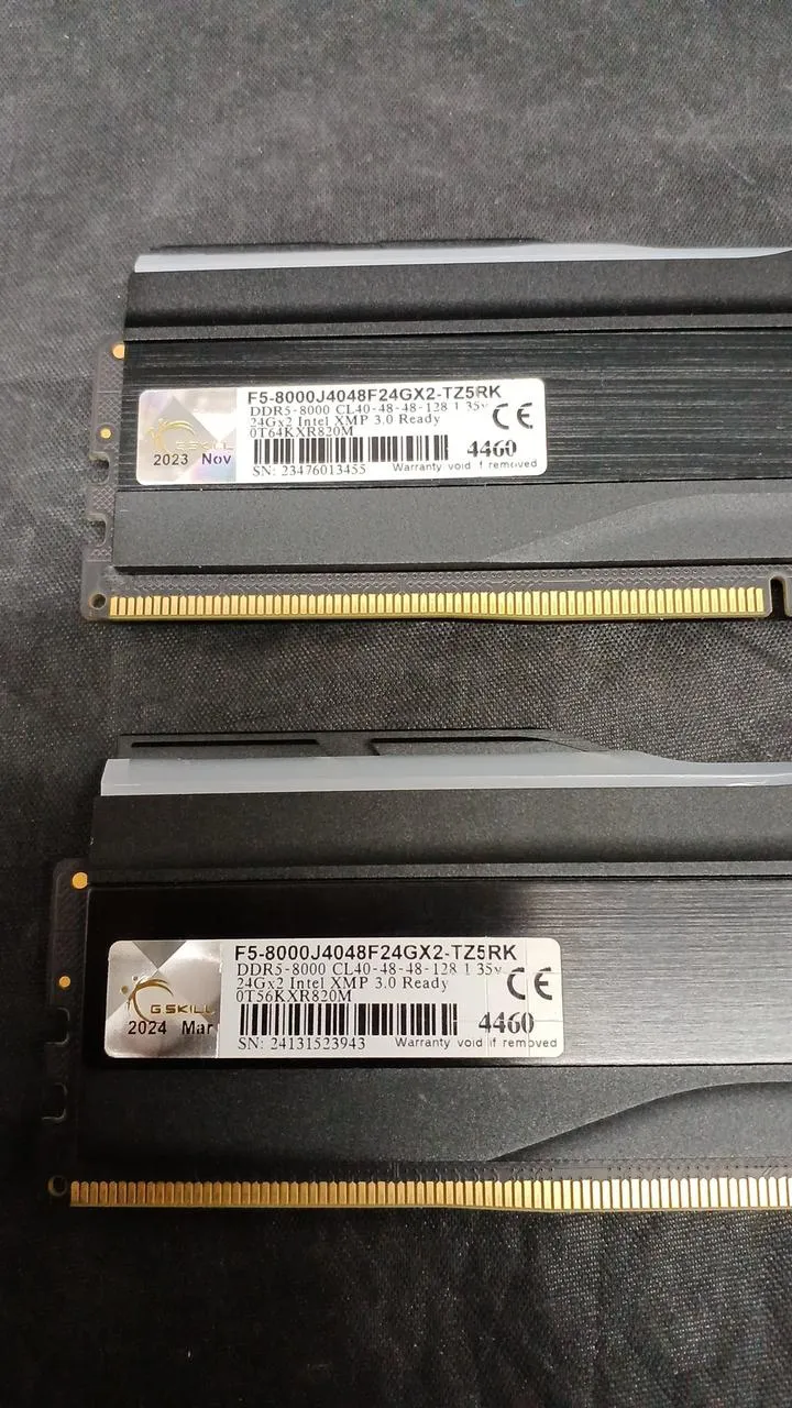Mémoire G.SKILL : F5-8000J4048F24GX2