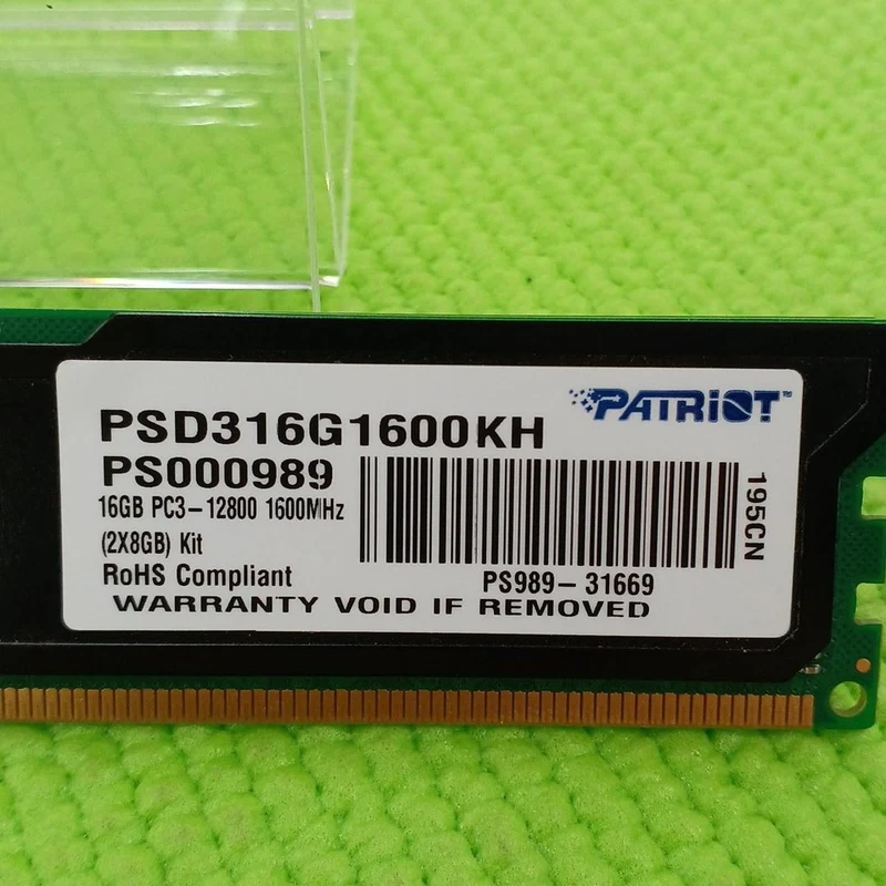 Mémoire PC PATRIOT PSD316G1600KH
