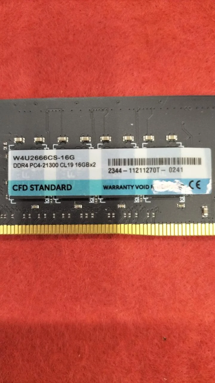 Mémoire CFD DDR4 W4U2666CS-16G×2