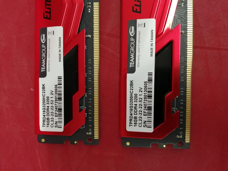 TEAM DDR4 Memory 16GB×2 DDR4-3200