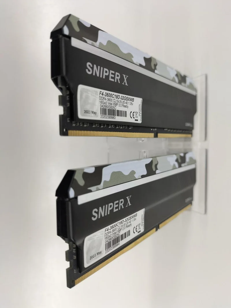 Mémoire G.SKILL DDR4 F4-3600C19D-32GSXWB 16 Go × 2