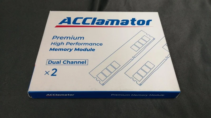 ACCLAMAROR Memory: DDR5 32GB-5600MHZ