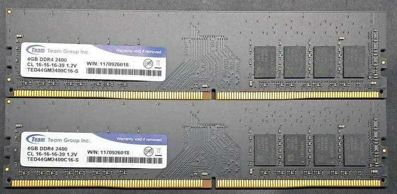 TEAM DDR4 TED44GM2400C16