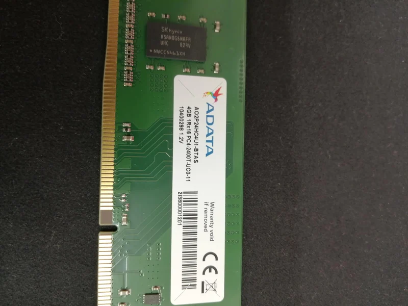 Mémoire vive ADATA DDR4 8 Go PC4-2400T