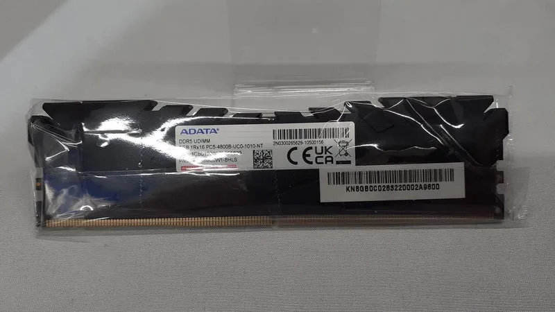 Mémoire ADATA DDR5 PC5-4800B-UC0-1010-NT