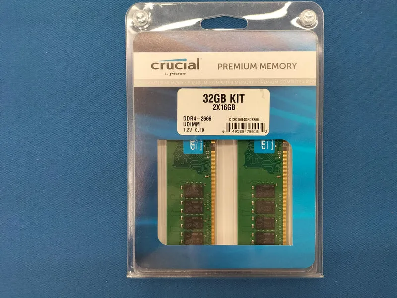 Mémoire PC CRUCIAL CT2K16G4DFD8266