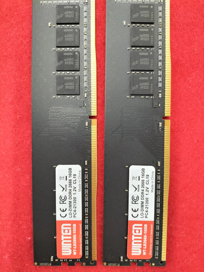 Mémoire PC WINTEN DDR4 16 Go × 2 WT-LD2666-16 Go