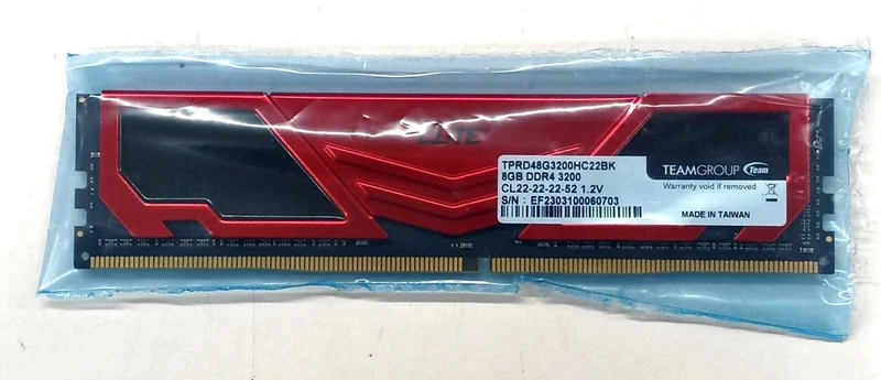 Mémoire PC TEAMGROUP TPRD48G3200HC22BK