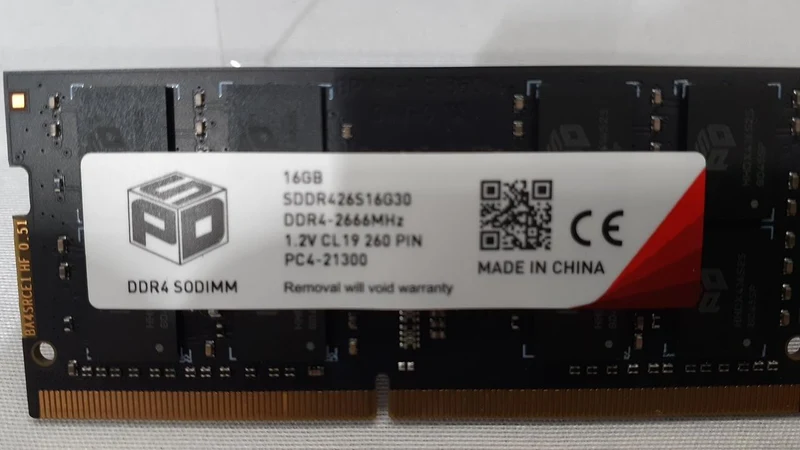 Mémoire SPD : DDR4-2666 16 Go