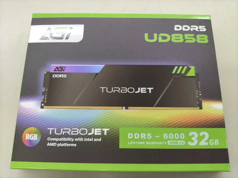 AGI PC Memory DDR5-6000 16GB × 2 Cards