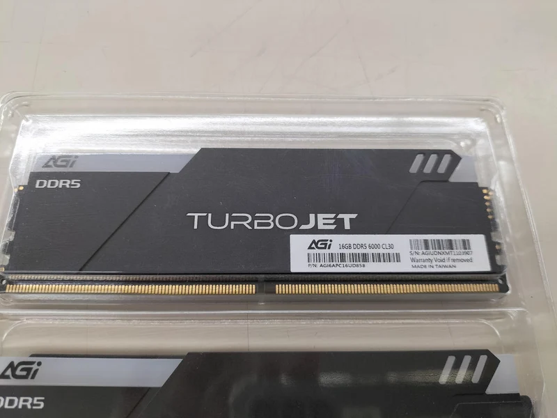 AGI PC Memory DDR5-6000 16GB × 2 Cards