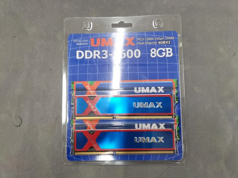 UMAX PC Memory UM-DDR3D-1600-8GBHS