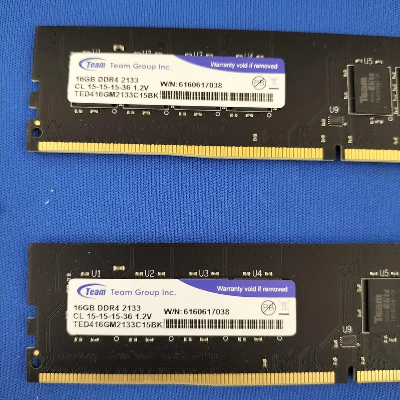 Mémoire TEAM Desktop TED416GM2133C15BK