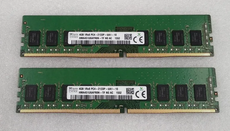 SK HYNIX DDR4 Memory 4GB×2 PC4-2133P