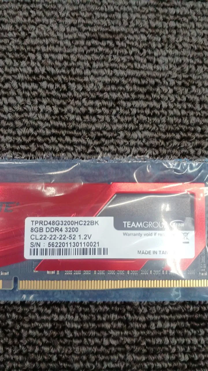 Mémoire de bureau TEAM DDR4 TPRD48G3200H22BK