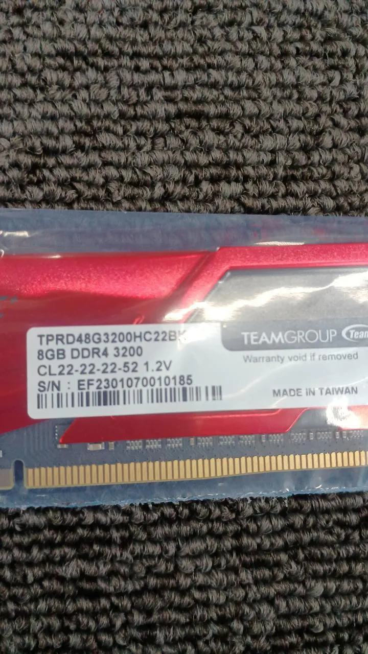 Mémoire de bureau TEAM DDR4 TPRD48G3200H22BK