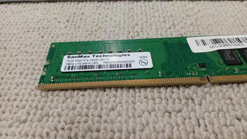 Mémoire SSNMAX TECHNOLOGIES SMD4-U16G48HA-24RF
